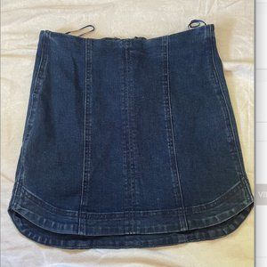 Altar'd State Mini Denim Skirt